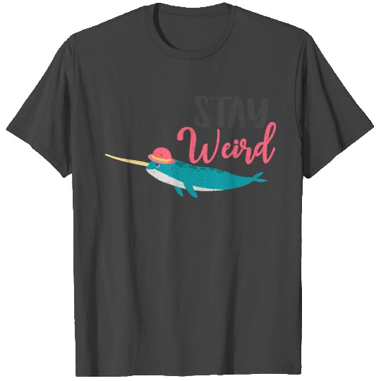 Funny Cute Space Narwhal Sea Unicorn Enchanted Ani T Shirts
