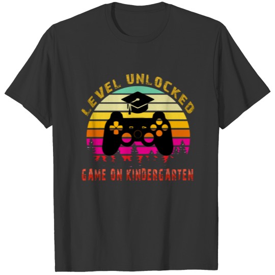 level unlocked game on kindergarten T-shirt
