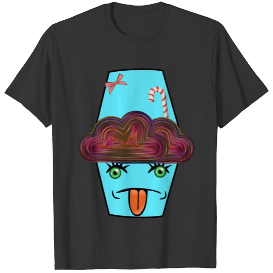 Funny Rainbow Cloud Cupcake T-shirt