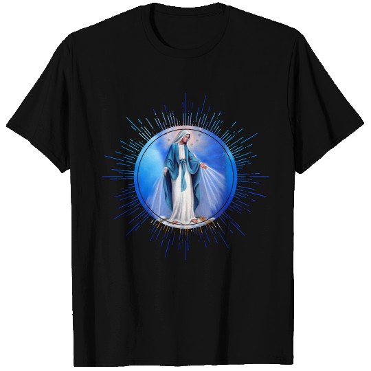 Virgin mary madonna maria ave maria catholic bibel T Shirts