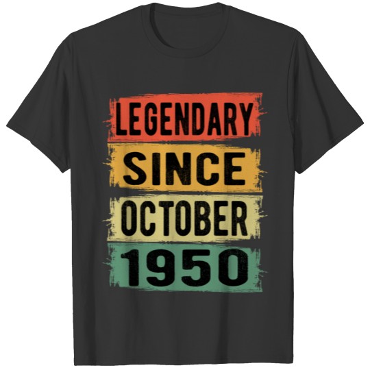 Birthday Gift October 195 T-shirt