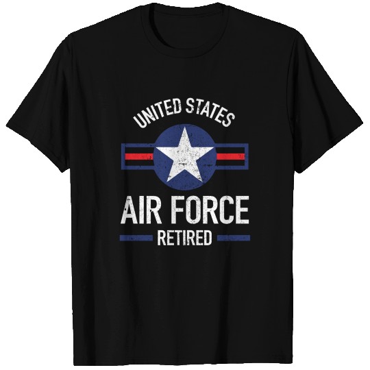 Retired Air Force Military Retirement Gift T Shirts