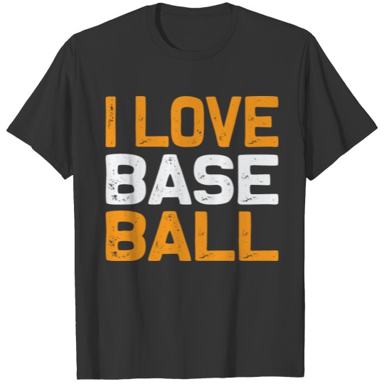 I Love Baseball T-shirt