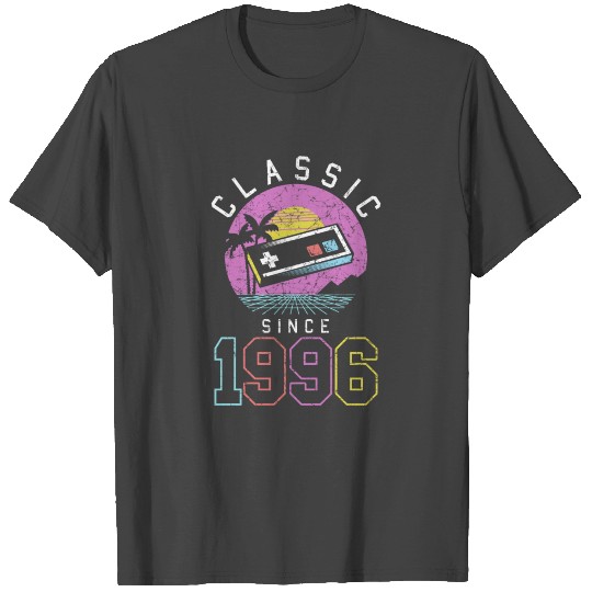 1996 Vintage Gamer Retro age Birthday gift idea T Shirts