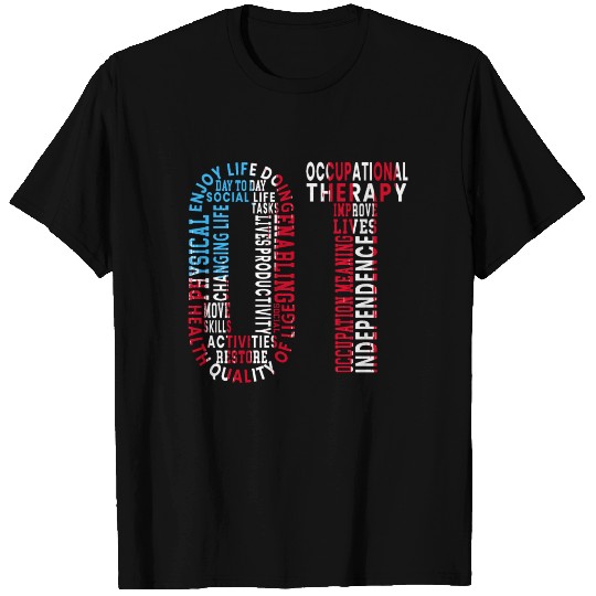 OT Occupational Therapy Medical Healthcare T Shirts