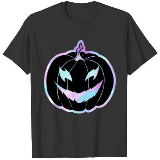 Purple Halloween Pumpkin, Halloween Costumes T-shirt