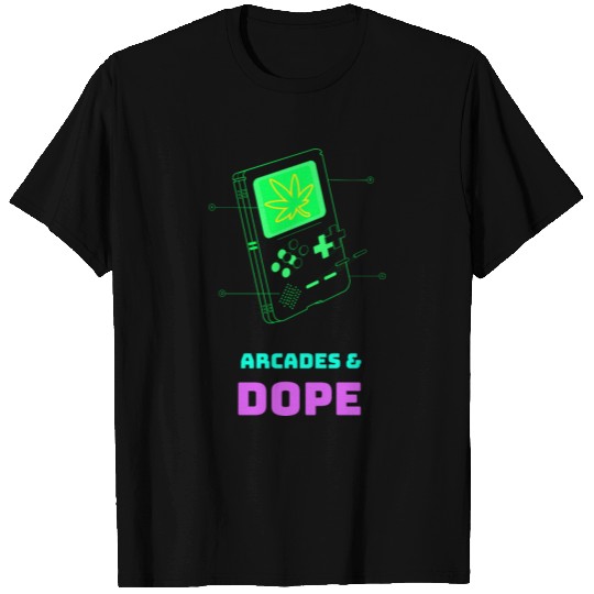 Arcades and Dope Retro Gameboy T Shirts