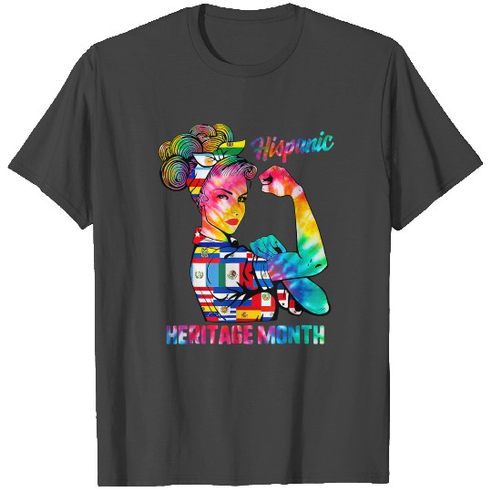Hispanic Heritage Month Hispanic Women Girls Inspi T Shirts