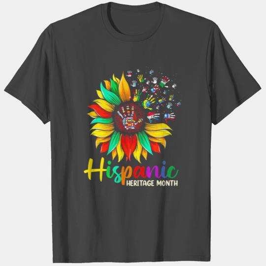 National Hispanic Heritage Month Sunflower T Shirts