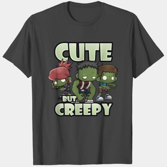 Cute But Creepy Funny Kawaii Adorable Zombies T Shirts