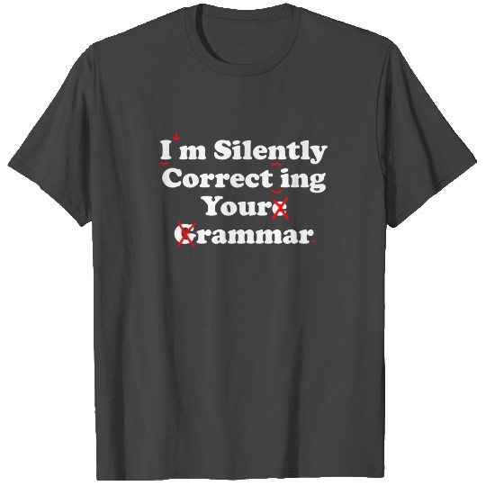 Funny Grammar Punctuation English Teacher Apparel T Shirts