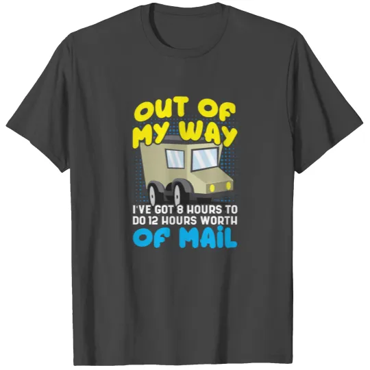 Postal Worker Delivery Courier Postman T Shirts