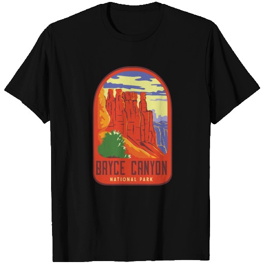 Bryce Canyon retro design T Shirts