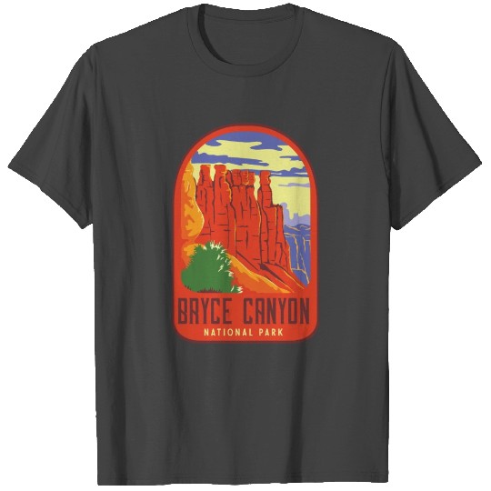Bryce Canyon retro design T Shirts