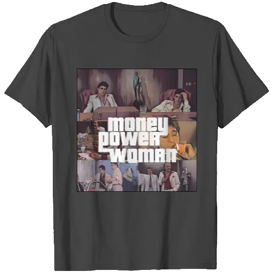 Scarface Cartoon Art Gta Style print T Shirts