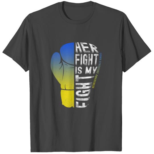 Down Syndrome Awareness Blue And Yellow Ribbon T Shirts