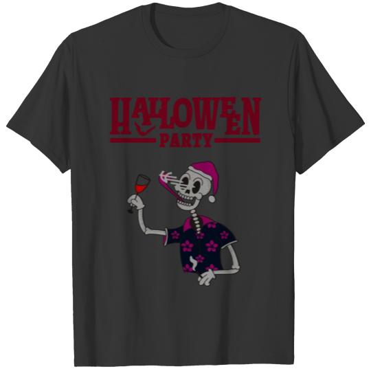 Halloween skelett T-shirt