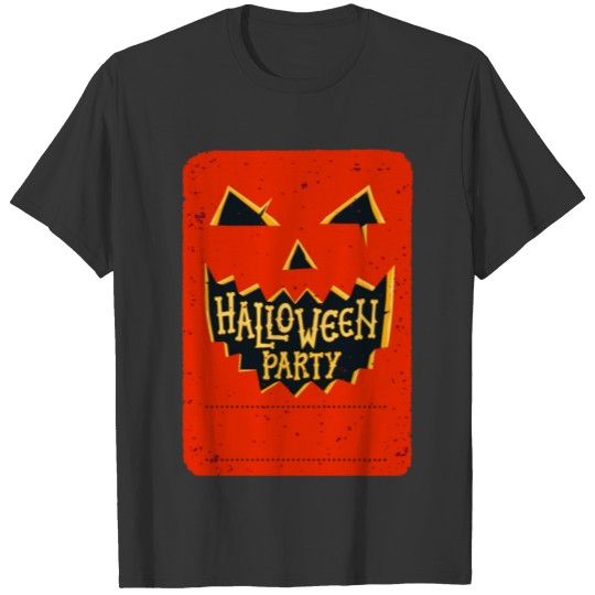 Halloween Pumpkin, Halloween Party. T-shirt