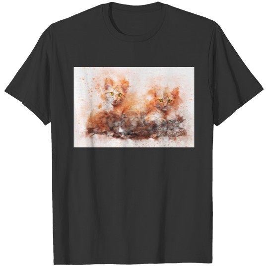 Two cats T-shirt