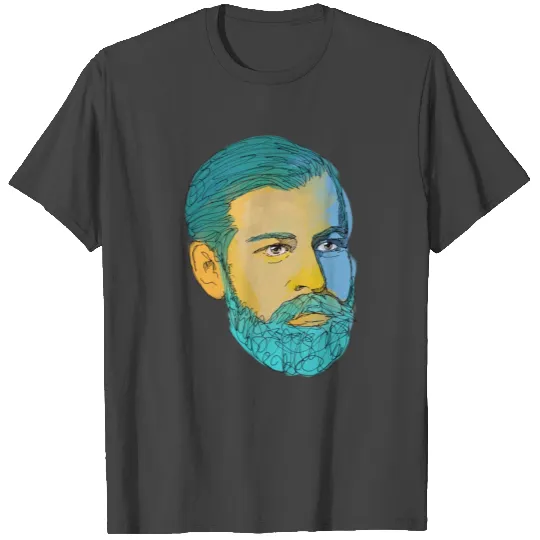 Young Sigmund Freud illustration T Shirts