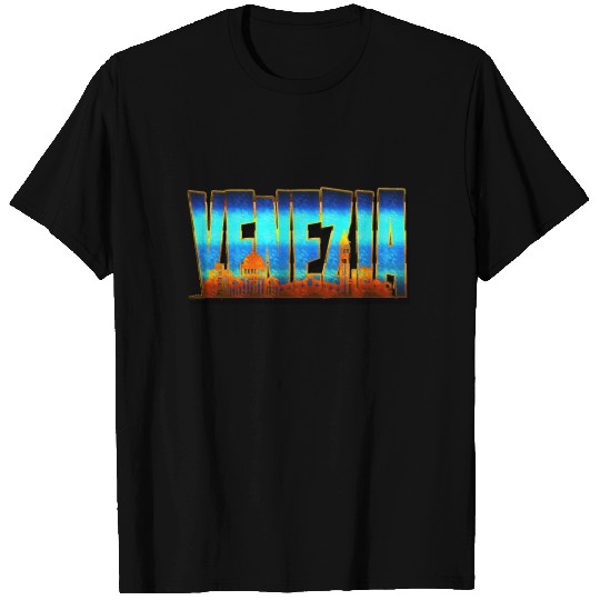 Italy City - Skyline of Venice T Shirts