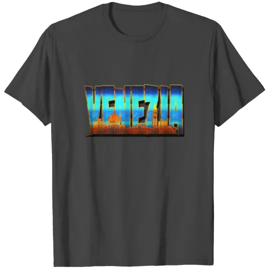 Italy City - Skyline of Venice T Shirts