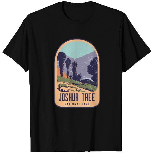 Joshua tree national park retro design T Shirts