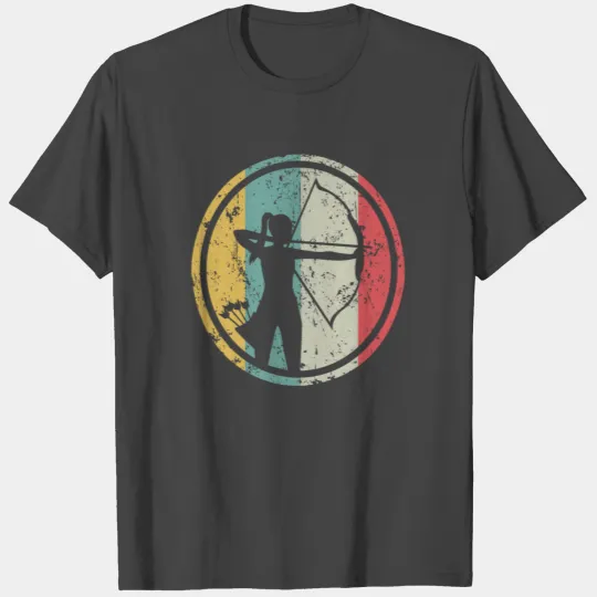 Retro Archery vintage archery Bow Arrow T Shirts