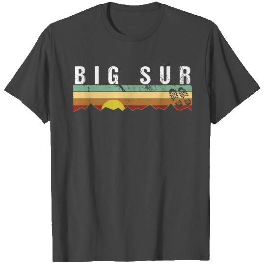 Big Sur CA T Shirts Vintage Big Sur Gift