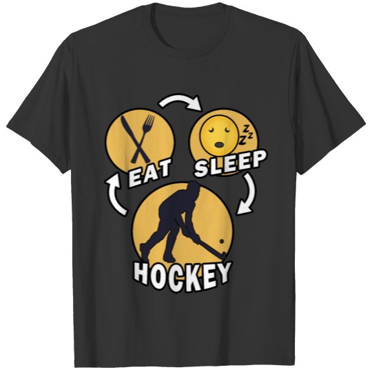 Eat Sleep Hockey Repeat Classic T Shirts Copy