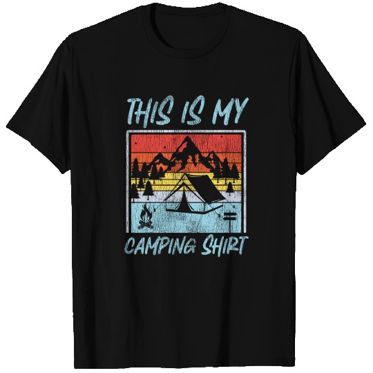 This Is My Camping T Shirts Tent