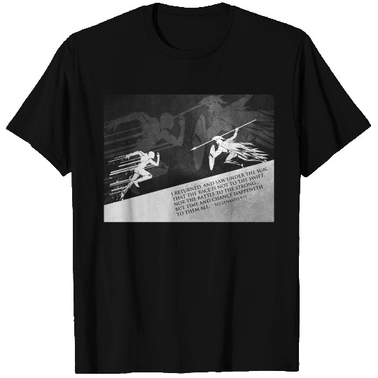 Ecclesiastes 9:11 Bible Verse Wall Art 2 T Shirts