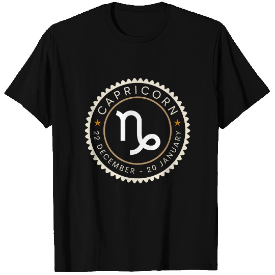 CAPRICORN - Born in December T Shirts