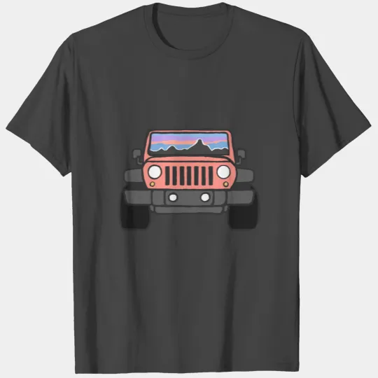 pink jeep T Shirts