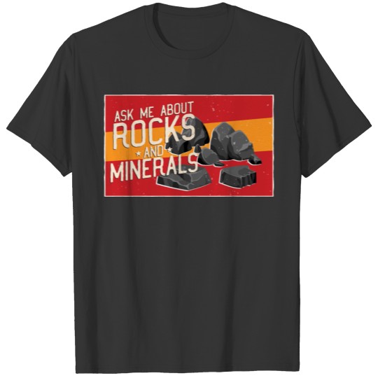 Stones and minerals T-shirt