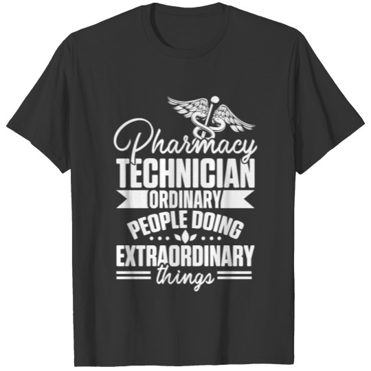 Pharmacy Technician Extra Certified Pharma Tech T-shirt