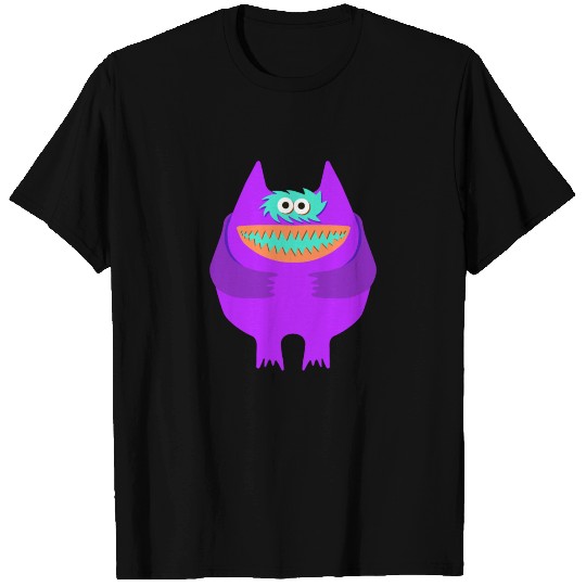 Purple Nauga Stuffed Animal Cute Monster T Shirts