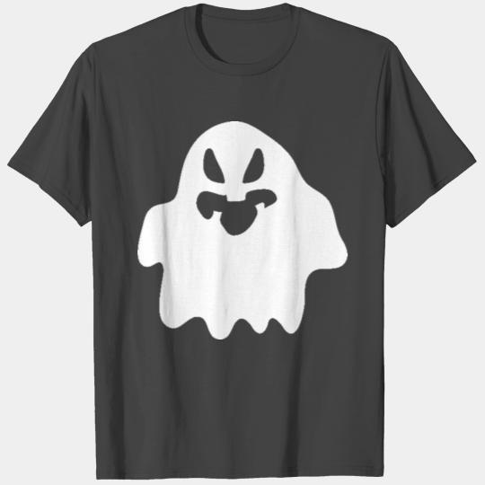 Ghost Scary Casper Halloween Silhouette Graphic T Shirts
