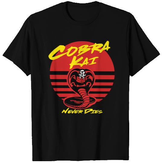 Cobra Kai Never Dies Vintage 80s T Shirts