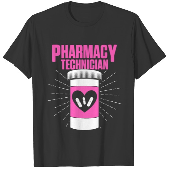 Pharmacy Technician Prescription Certified Pharma T-shirt