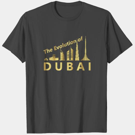 Dubai Evolution T Shirts Gold Beach United Emirates