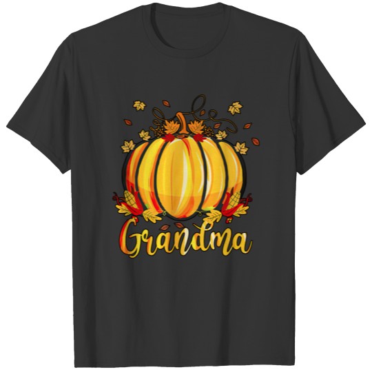 Pumpkin Grandma T Shirts, Grandma's Pumpkin Patch Shi