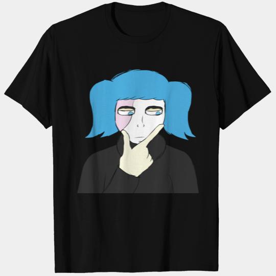 sally tocxanh face T Shirts