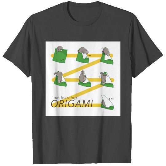 UNO | Baby otters doing Origami T Shirts