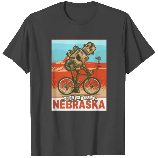 Ride the Nebraska Trails T Shirts