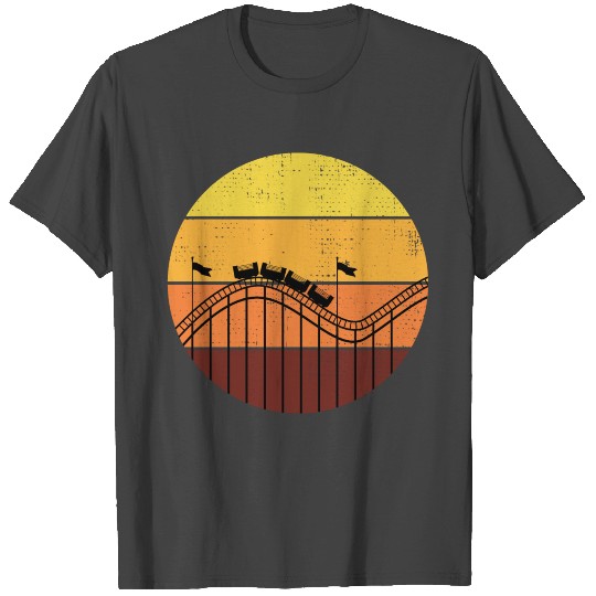 Fun Fair Roller Coaster Amusement Park T Shirts
