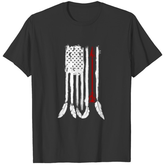Native American Native American Day Flag US T-shirt