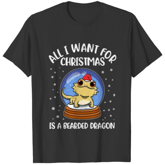 Bearded Dragon Funny Christmas Gift T-shirt