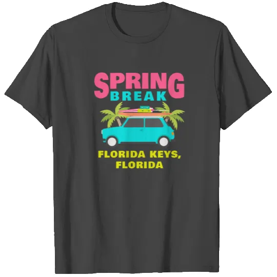 Spring Break Florida Keys Apparel T Shirts