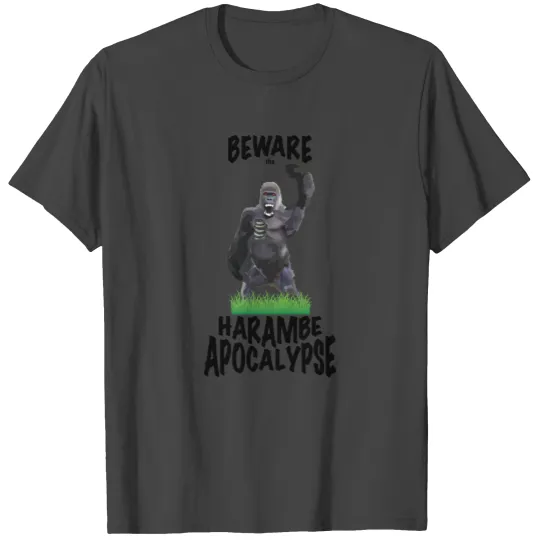 Harambe Apocalypse T Shirts